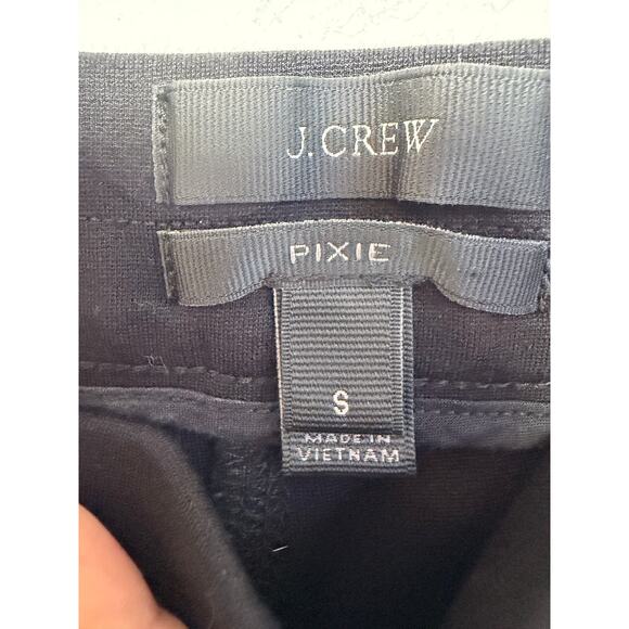 J.Crew Pixie Pant Black Slim Ankle Work Pants Size Small - Picture 7 of 9